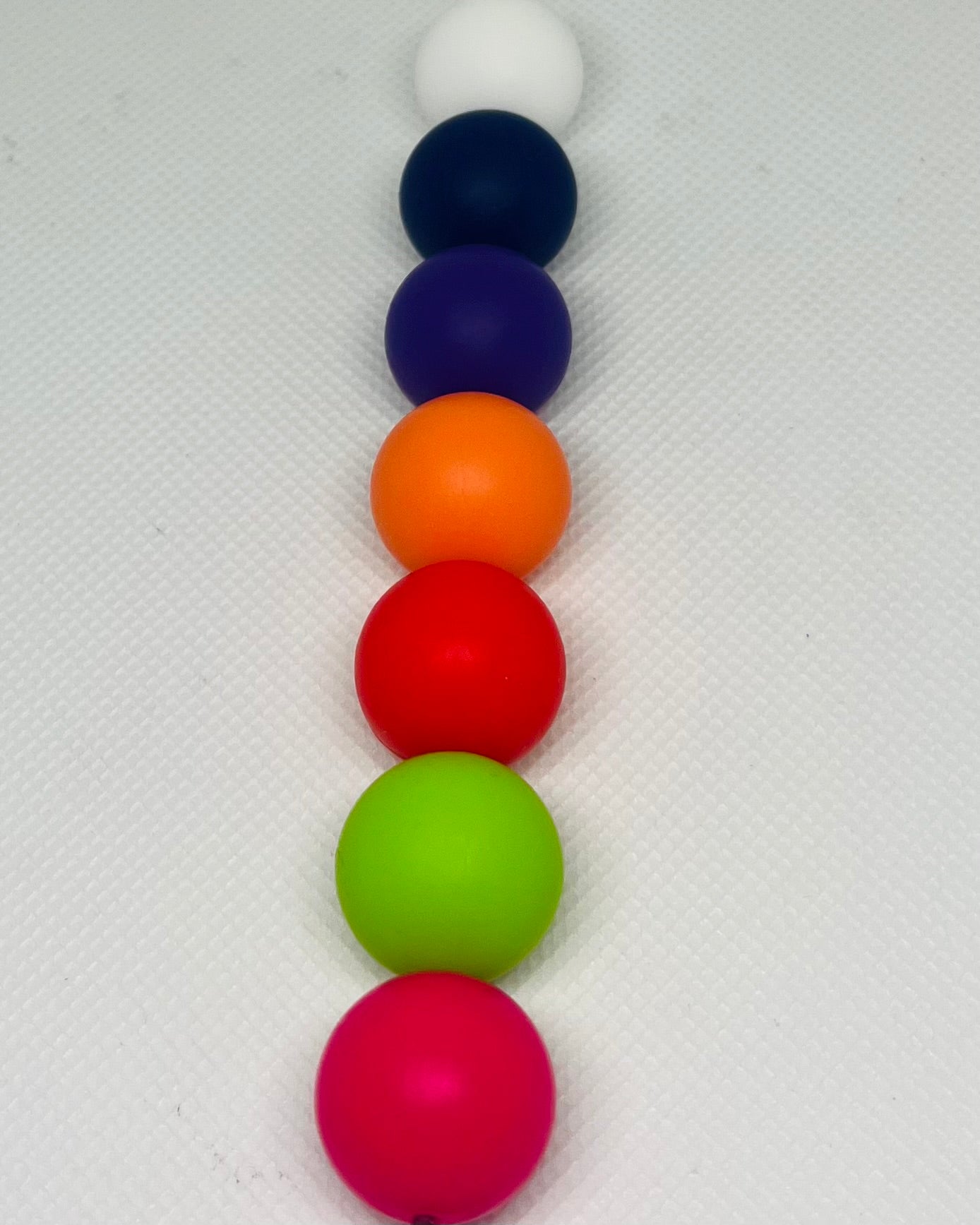 19mm Silicone Mixed Color Bead Mix