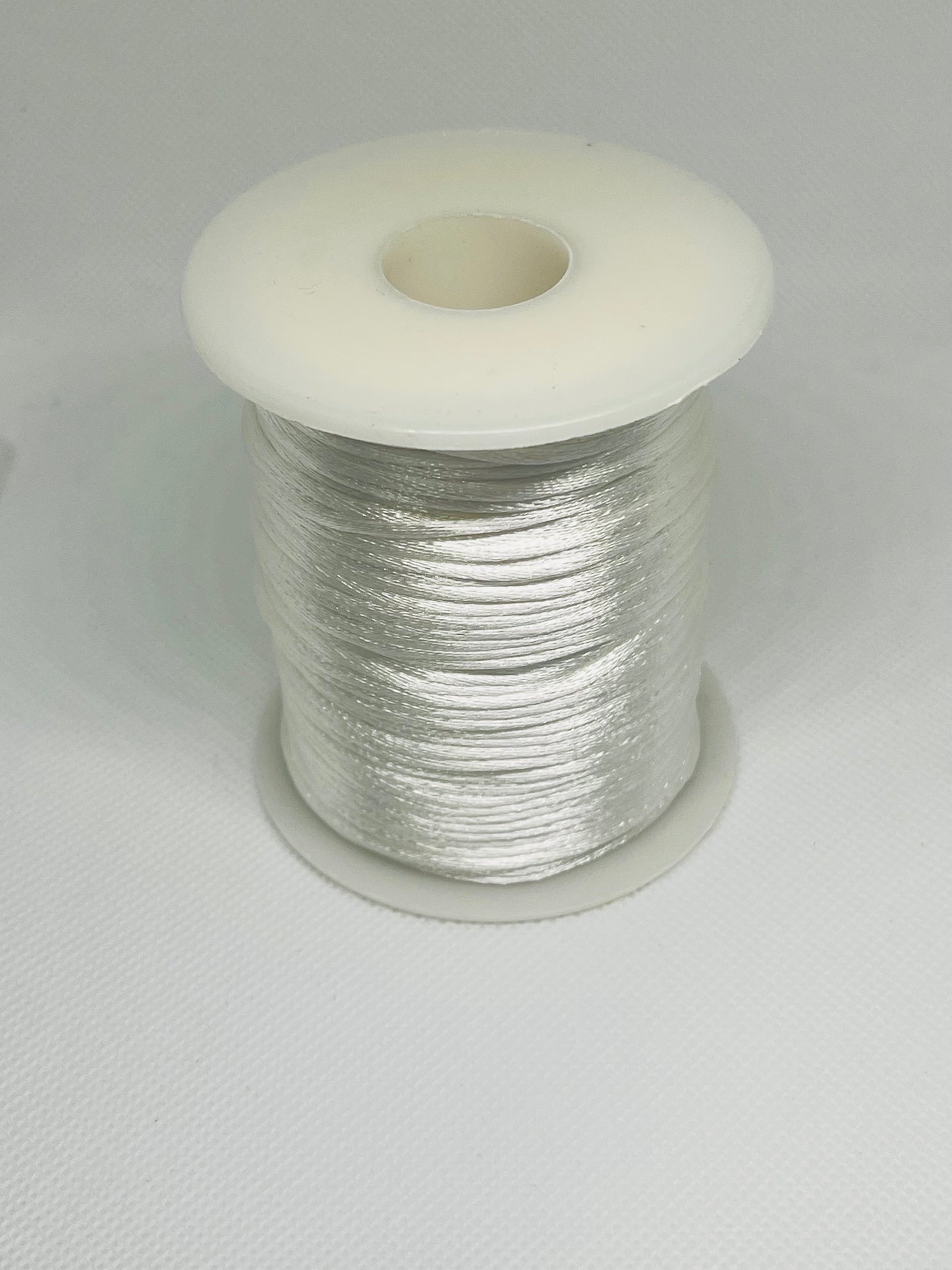 2mm Nylon Cord For Beading Or Crafting 38Yards Black Or White