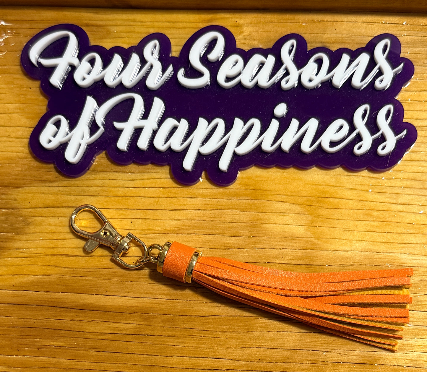 Create Happiness Tassel Keychain Charms – Colorful DIY Bag & Keychain Tassels | Four Seasons of Happiness Craft Collection