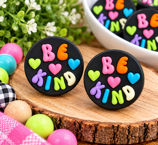 Be Kind Silicone Focal Bead