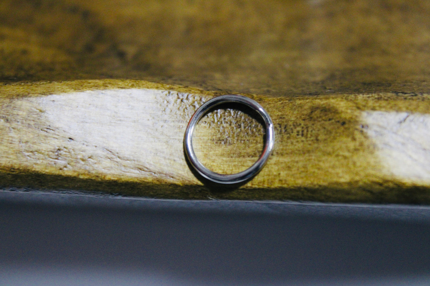 Mini Key Rings Silver 50 Count Bag