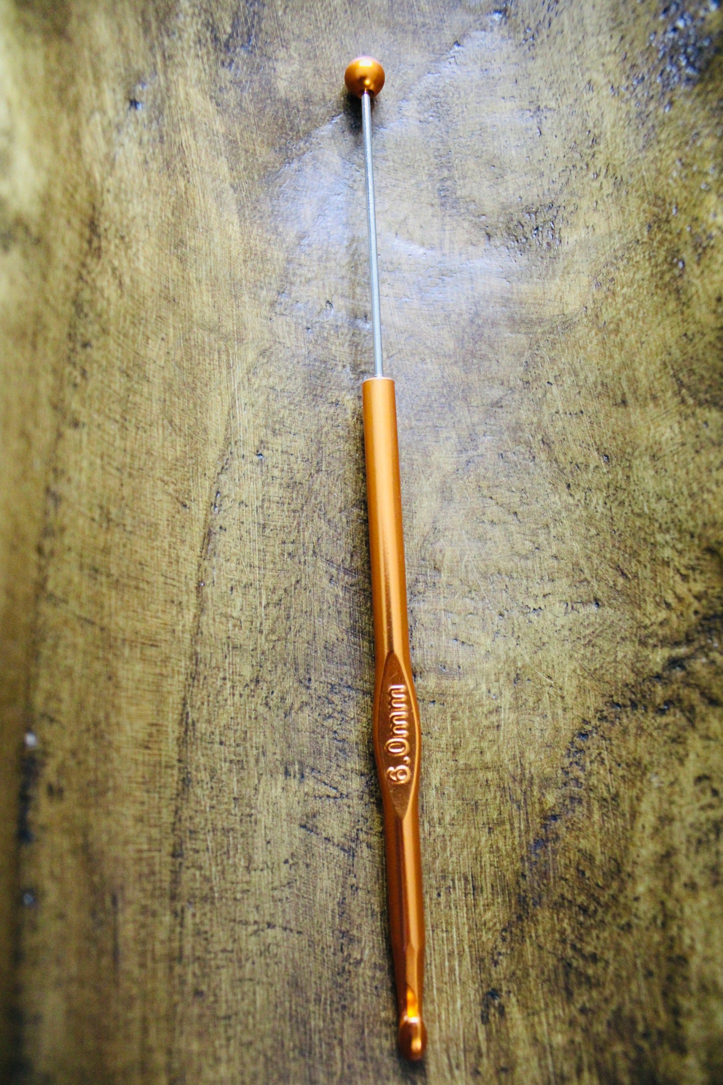 Beadable Crochet Hook Purple Pink Light Blue Blue Orange Red