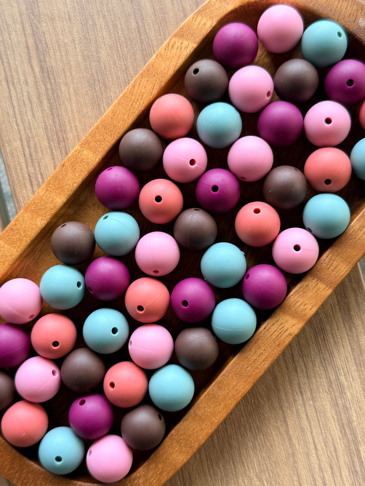 More Than a Moment 15mm Silicone Bead Mix – 60 Count | FSOH