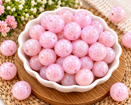 Violet Dream Jelly 15mm Silicone Bead – Sold Individually