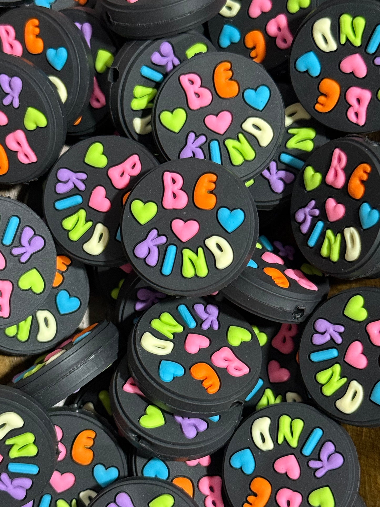 Be Kind Silicone Focal Bead
