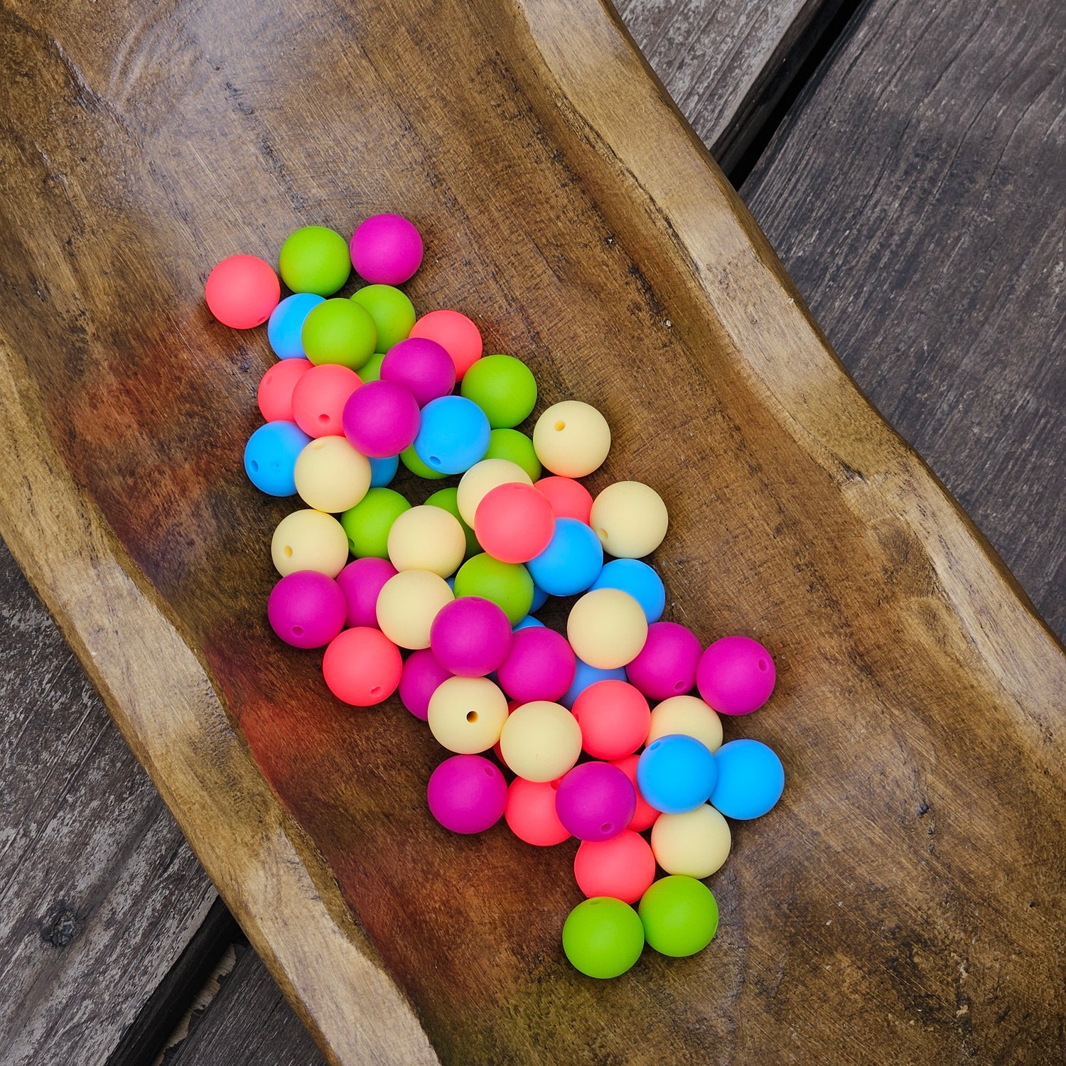 Happy Color Combos | Silicone Bead Mixes for DIY Projects