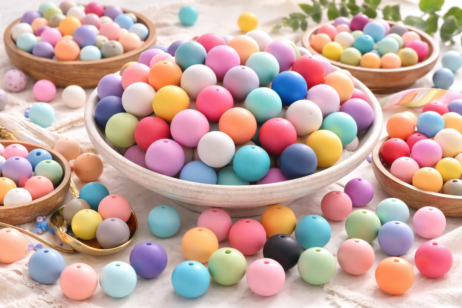 Silicone Beads | The Happiness Craft Collection