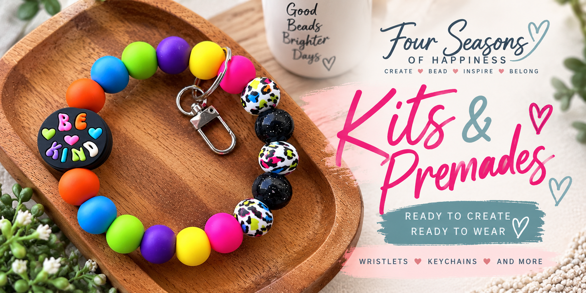 DIY Happiness Craft Kits | Bead & Bracelet Making Kits in Bulk