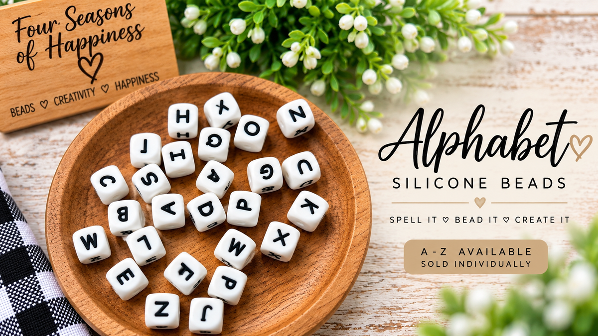 Spell Happiness | Letter Beads & Number Beads Collection