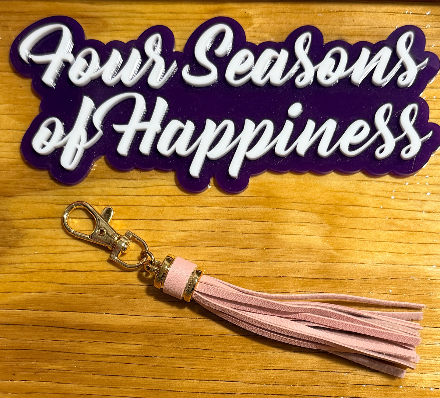 Create Happiness Tassel Keychain Charms – Colorful DIY Bag & Keychain Tassels | Four Seasons of Happiness Craft Collection