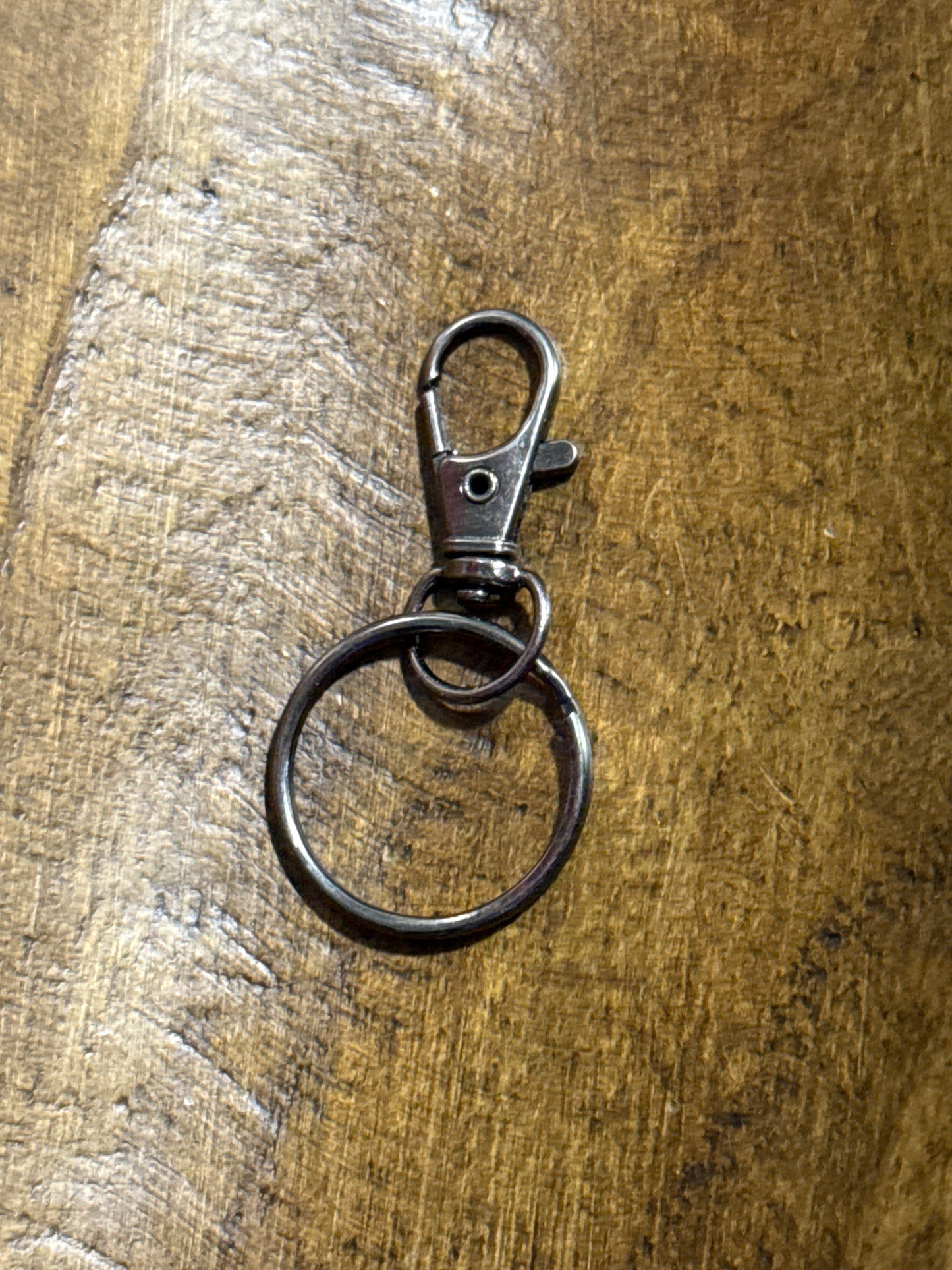 Metal Mini Keychain With Clasp / Wristlet Making / Crafting / Beading