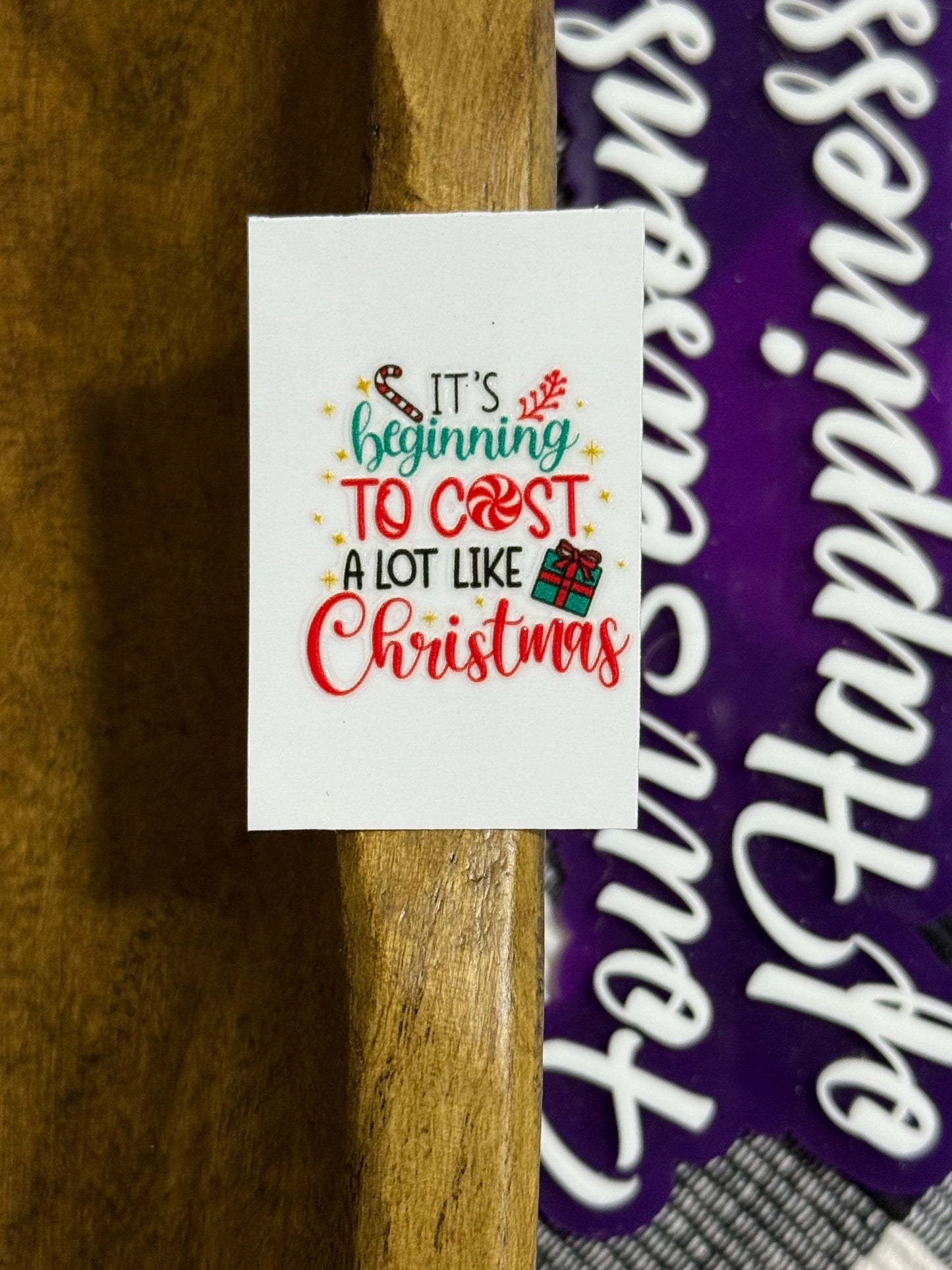 Christmas Mini UV DTF Transfers