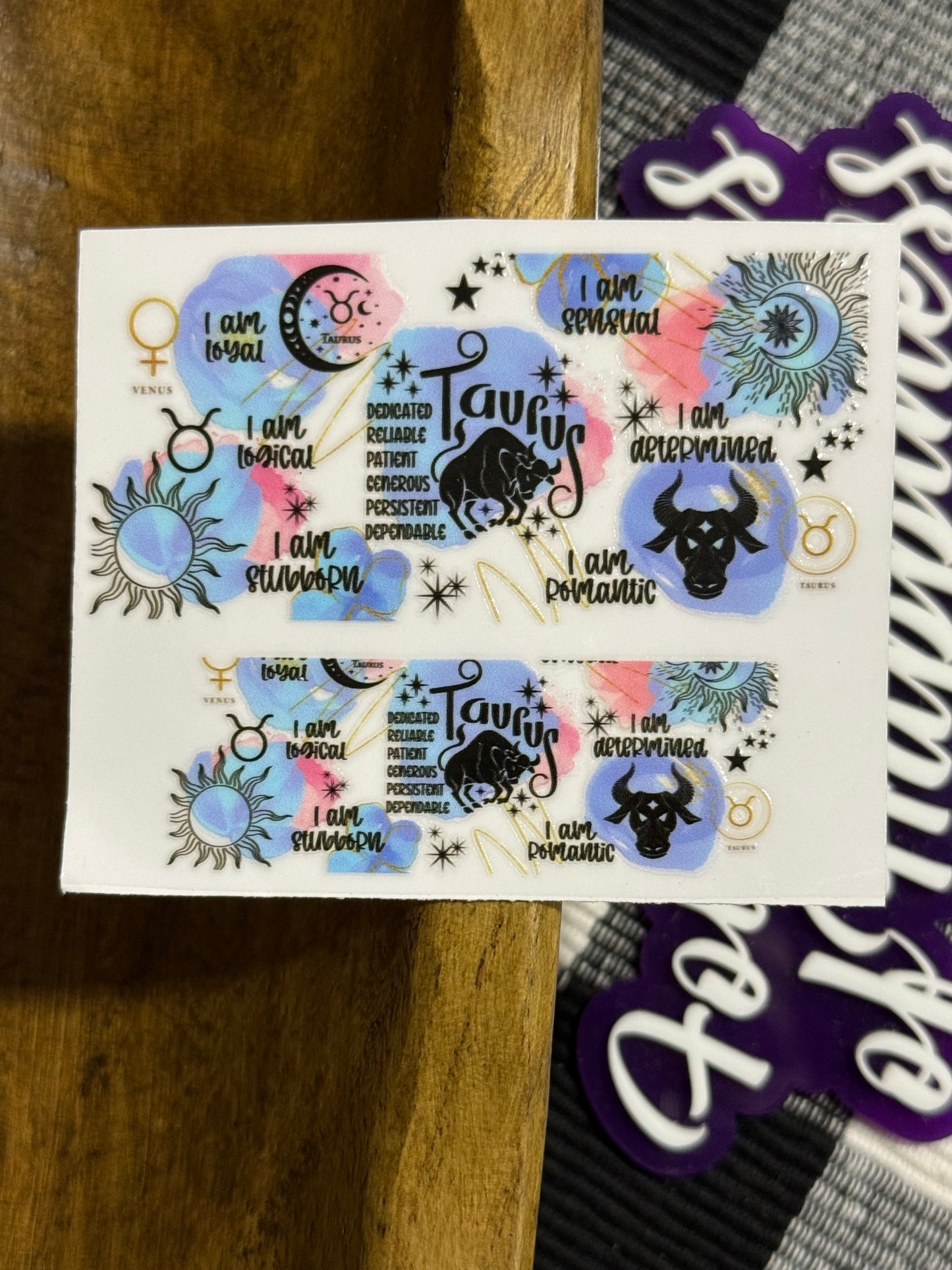 Mini Keychain Tumbler UVDTF Transfer