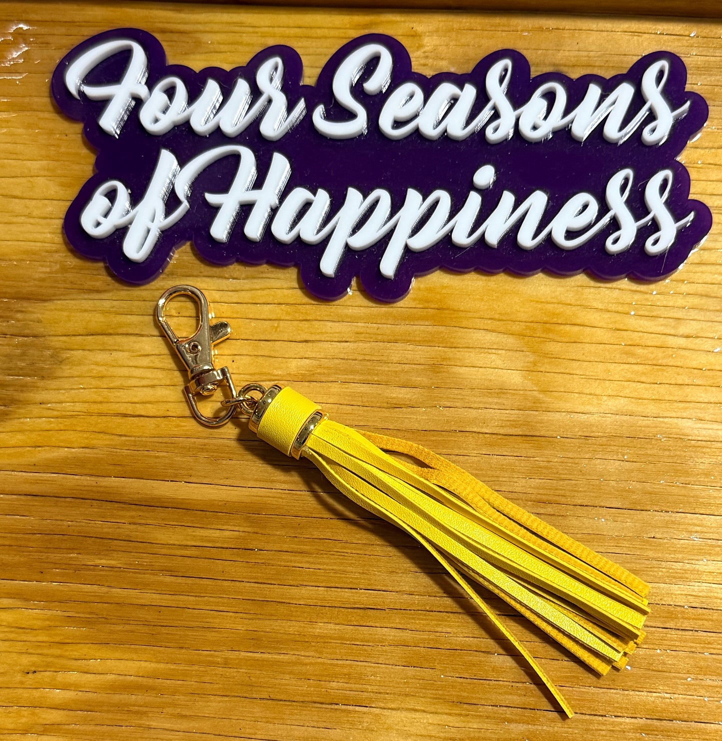 Create Happiness Tassel Keychain Charms – Colorful DIY Bag & Keychain Tassels | Four Seasons of Happiness Craft Collection