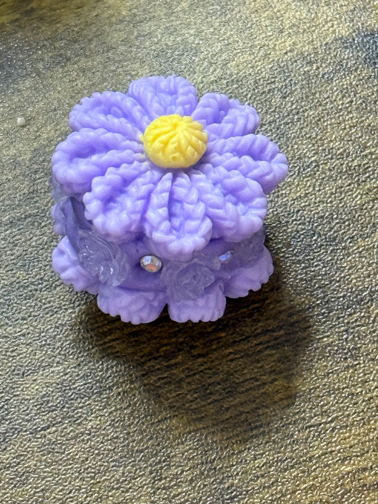 Polymer Clay Flower Resin Beads – Handmade Floral Focal Beads – Colorful 3D Craft Beads (Sold Individually)