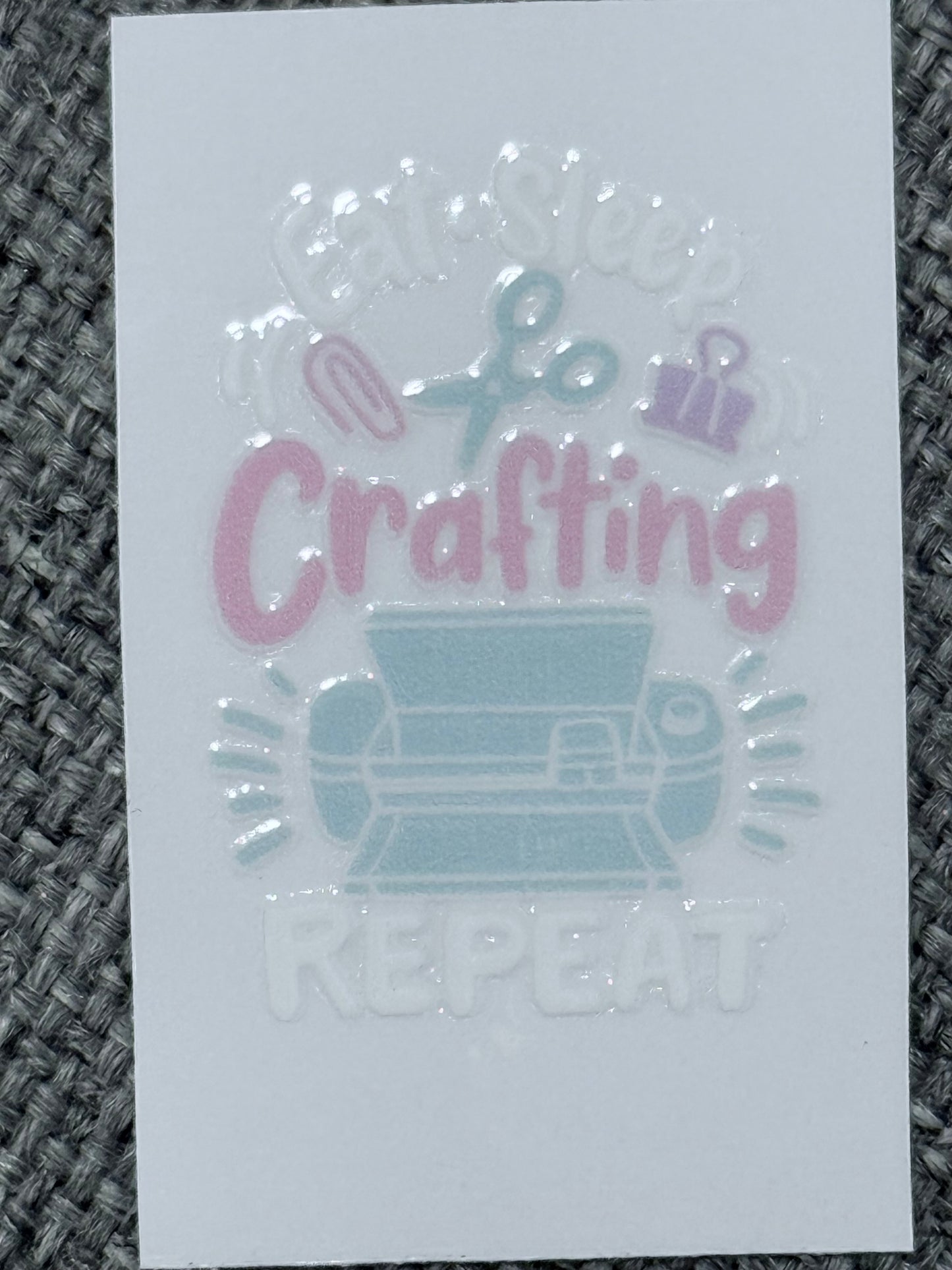 Crafting Obsessed – 2x2 UV DTF Decal