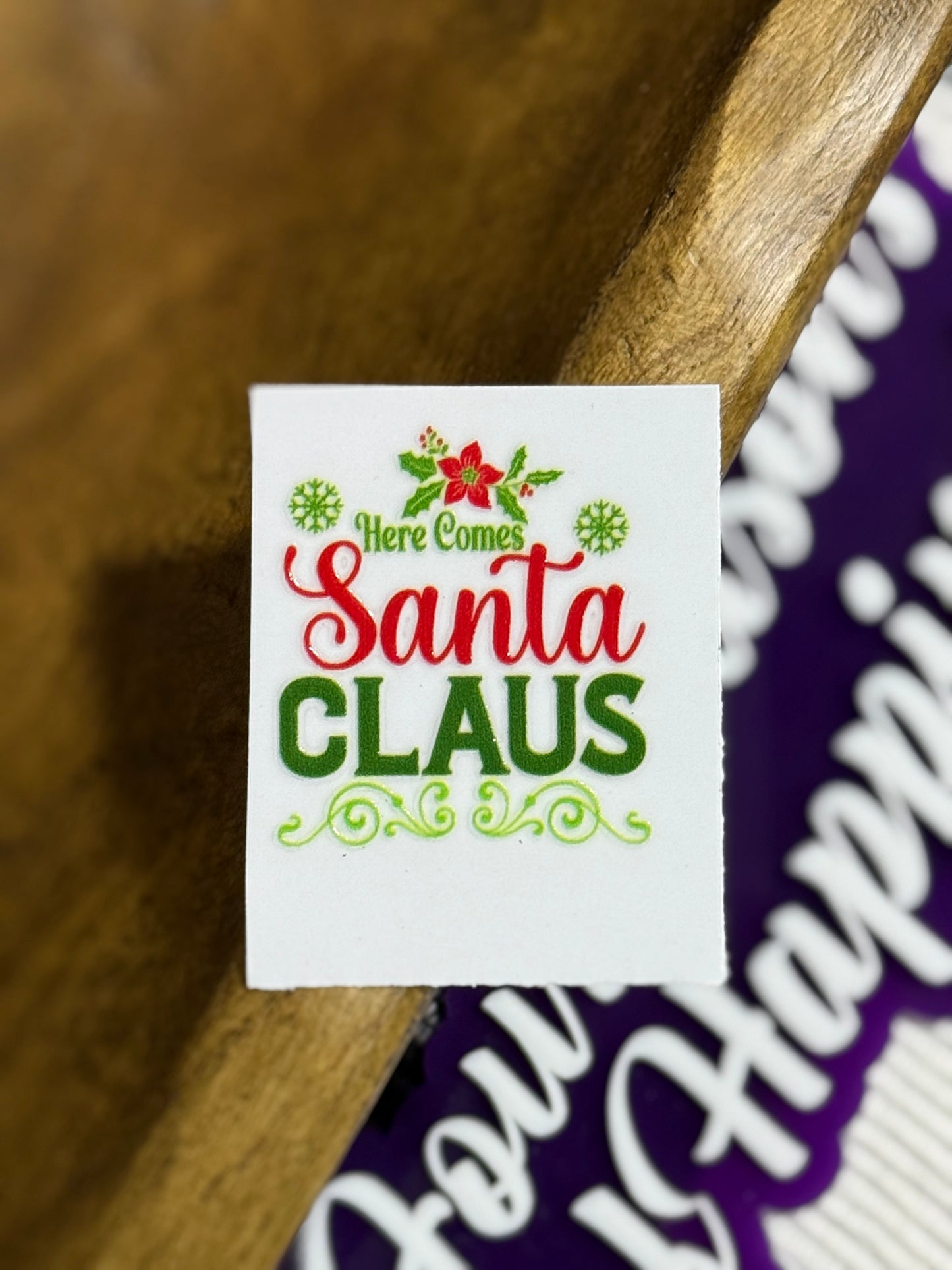 Christmas Mini UV DTF Transfers