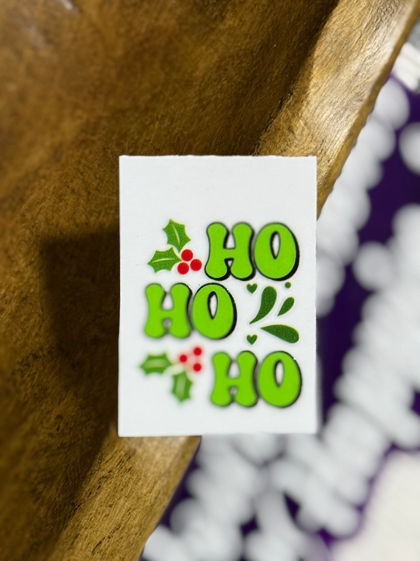 Christmas Mini UV DTF Transfers