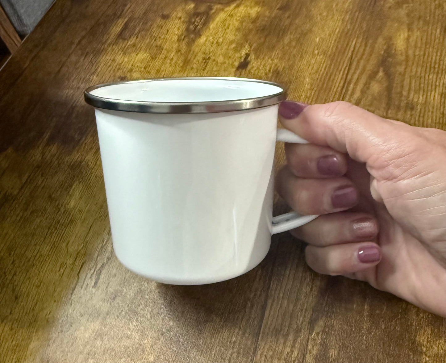 12oz Sublimation Tin Cup UV DTF Transfer Cup