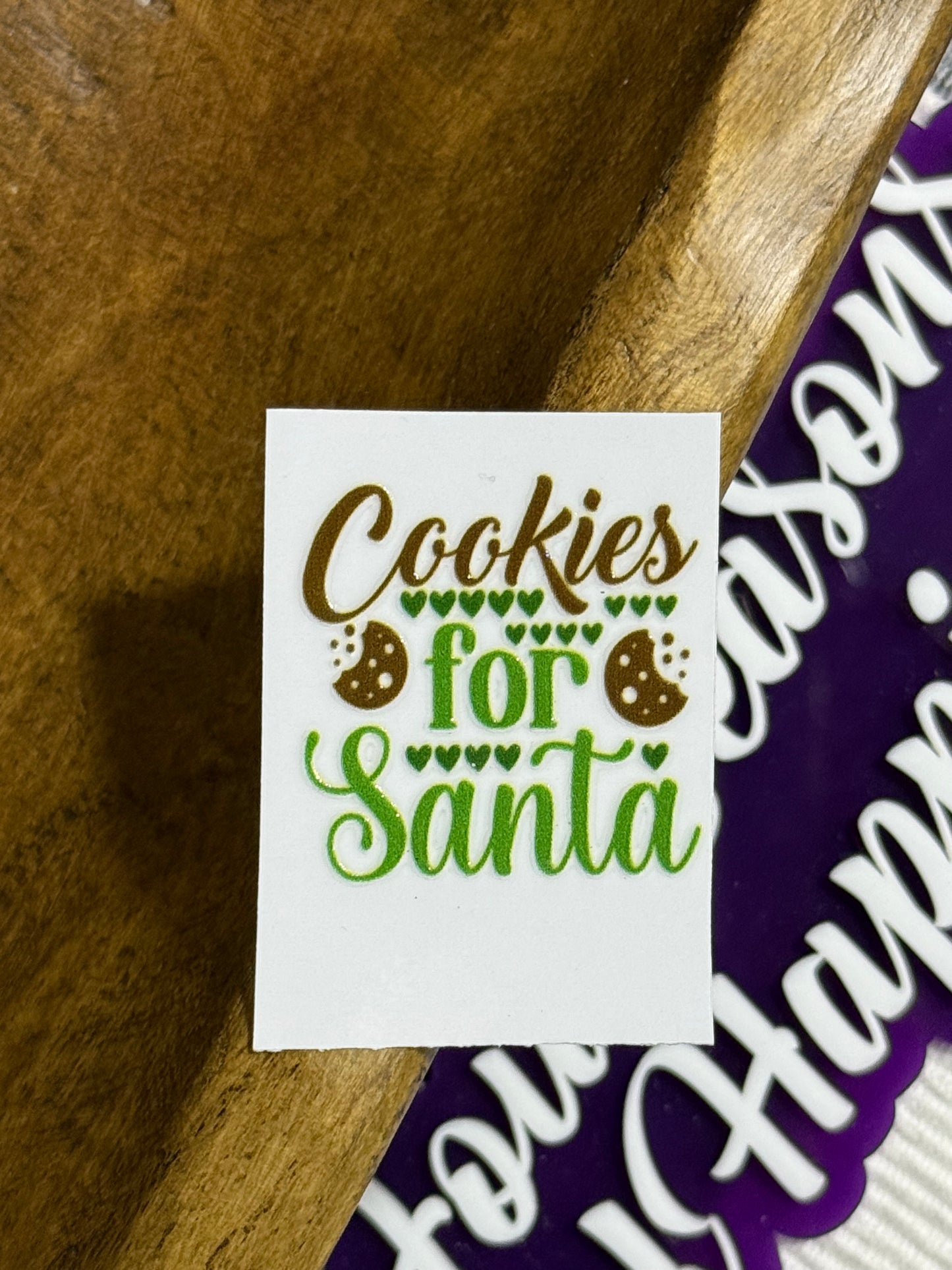 Christmas Mini UV DTF Transfers