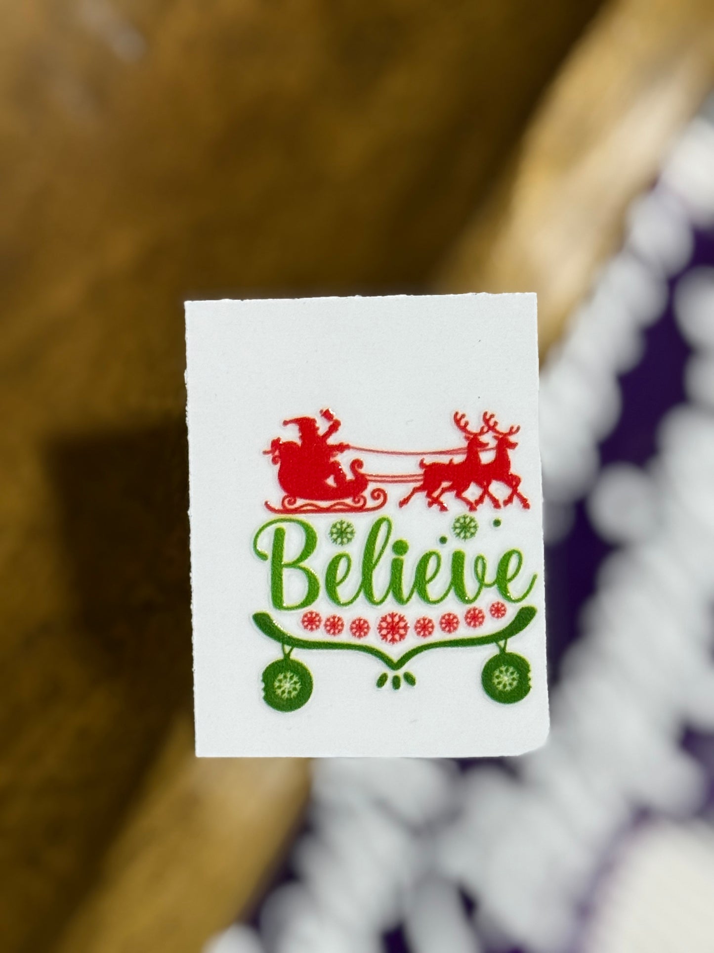 Christmas Mini UV DTF Transfers