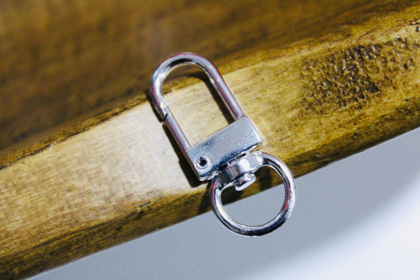 Swivel Silver Clasp Phone Charm Making 8 Count Bag