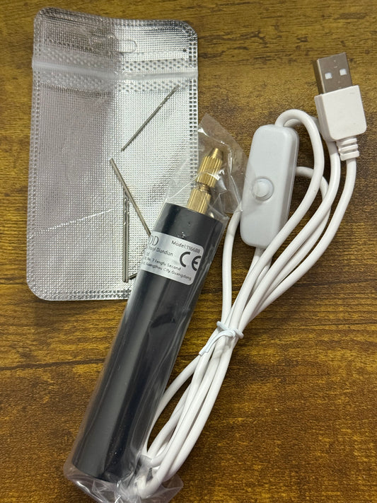 USB Electric Mini Drill for Beads – Precision Craft Drill with Bits | Jewelry, Silicone Beads, Resin & DIY Craft Tool