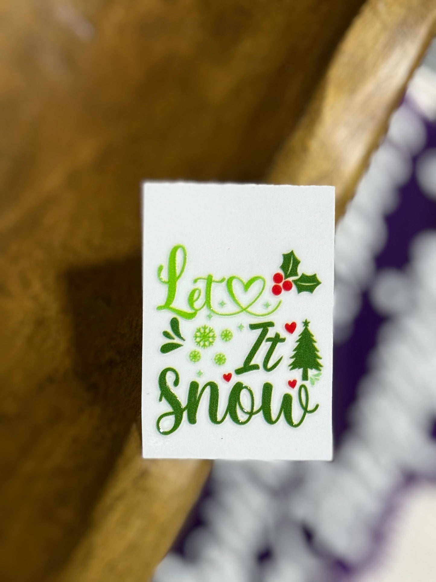 Christmas Mini UV DTF Transfers