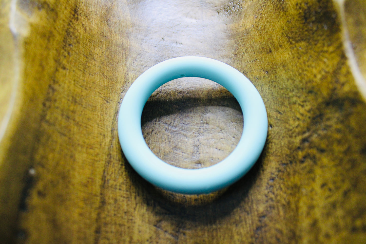 65mm Silicone Ring Bead White Turquoise Purple Pink Red Gray Green