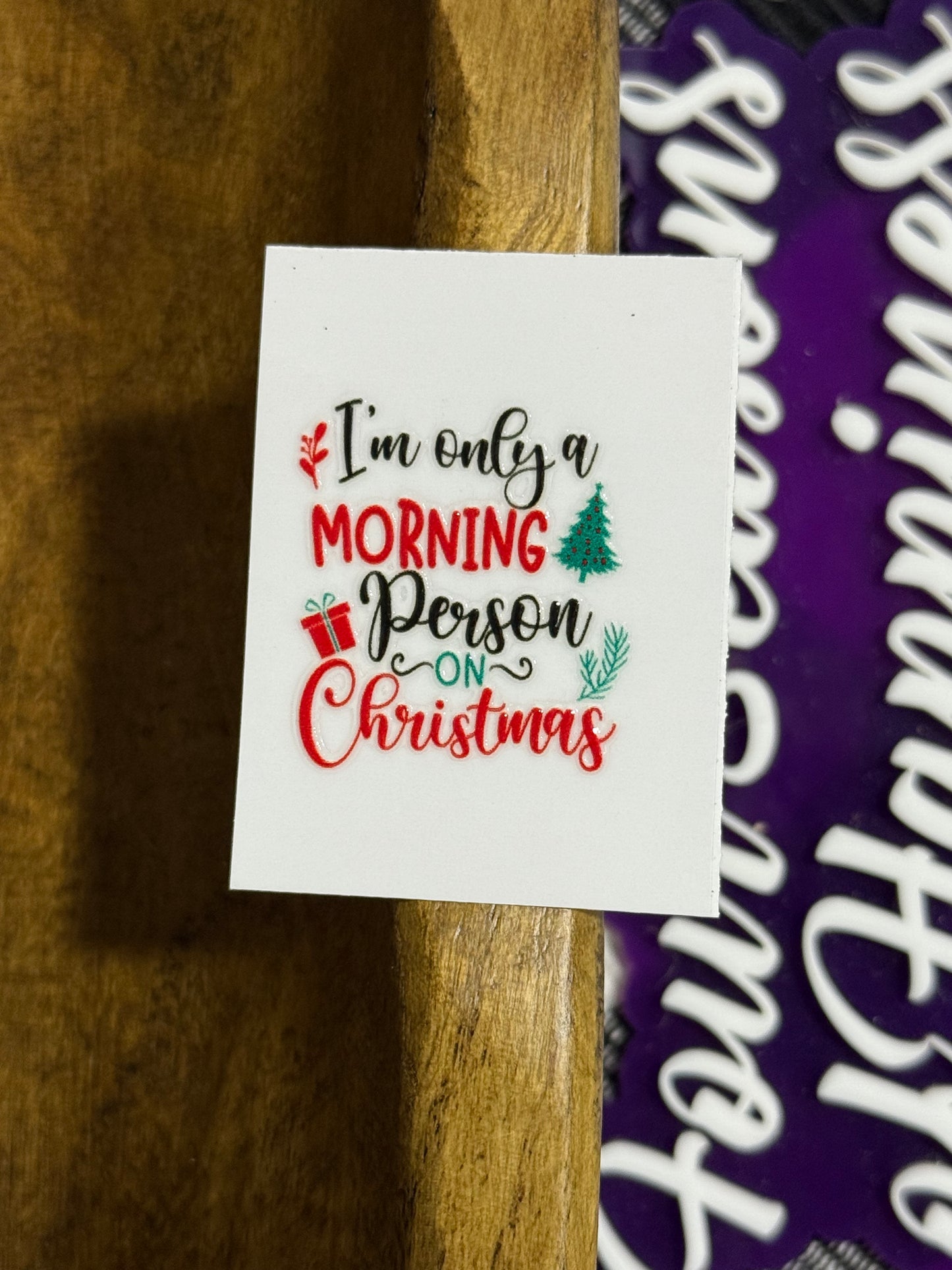 Christmas Mini UV DTF Transfers