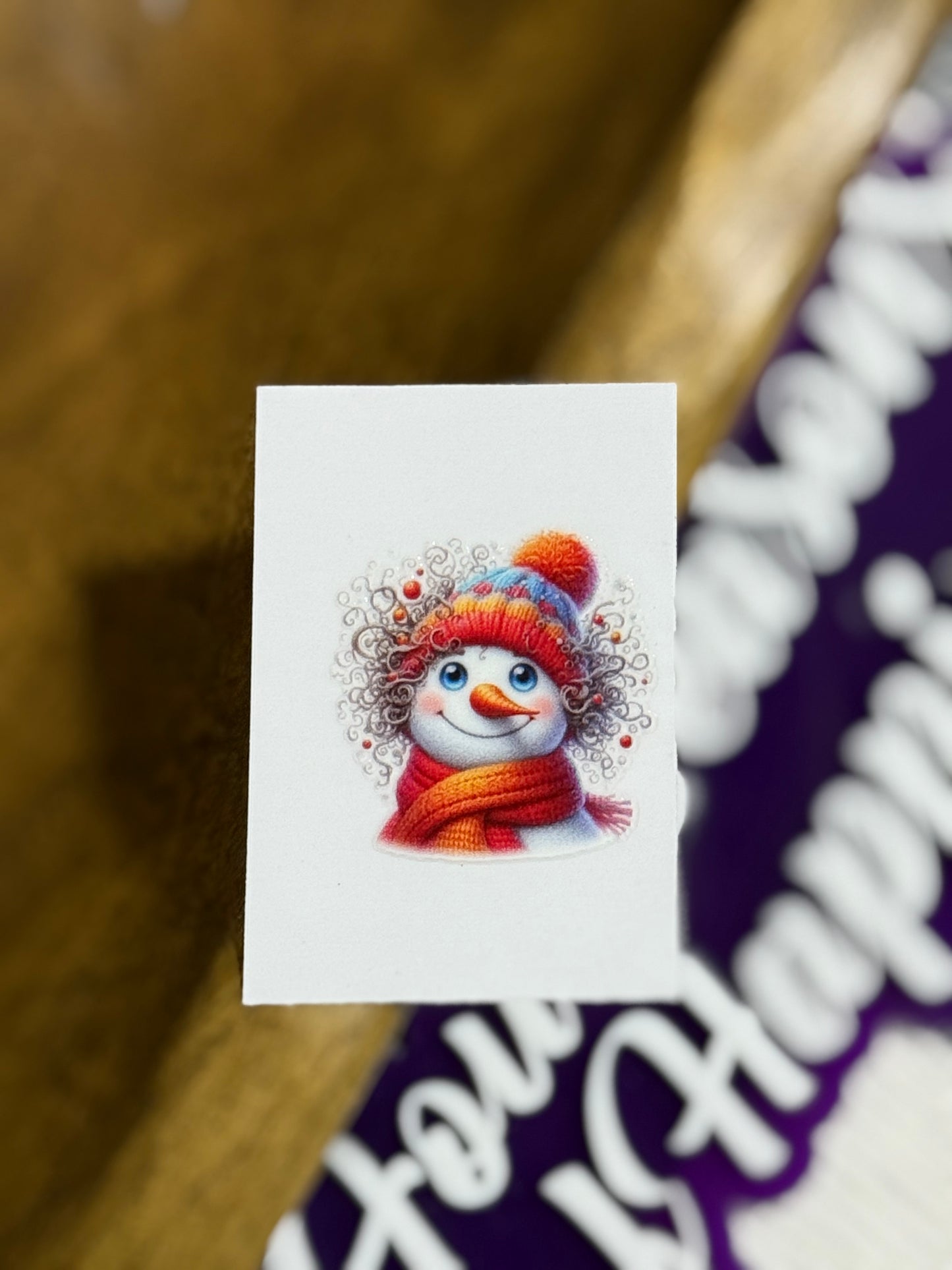 Christmas Mini UV DTF Transfers