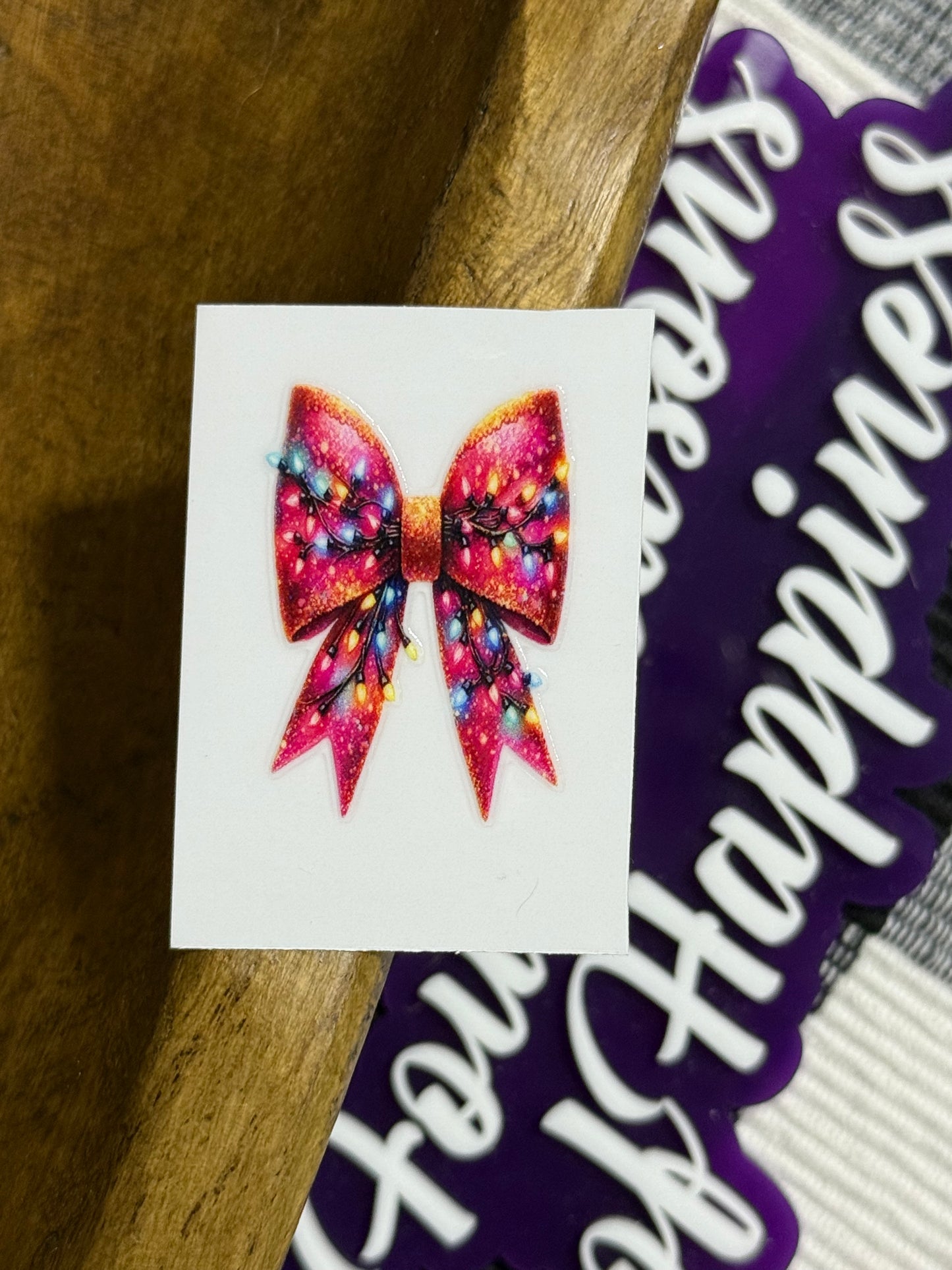 Christmas Mini UV DTF Transfers