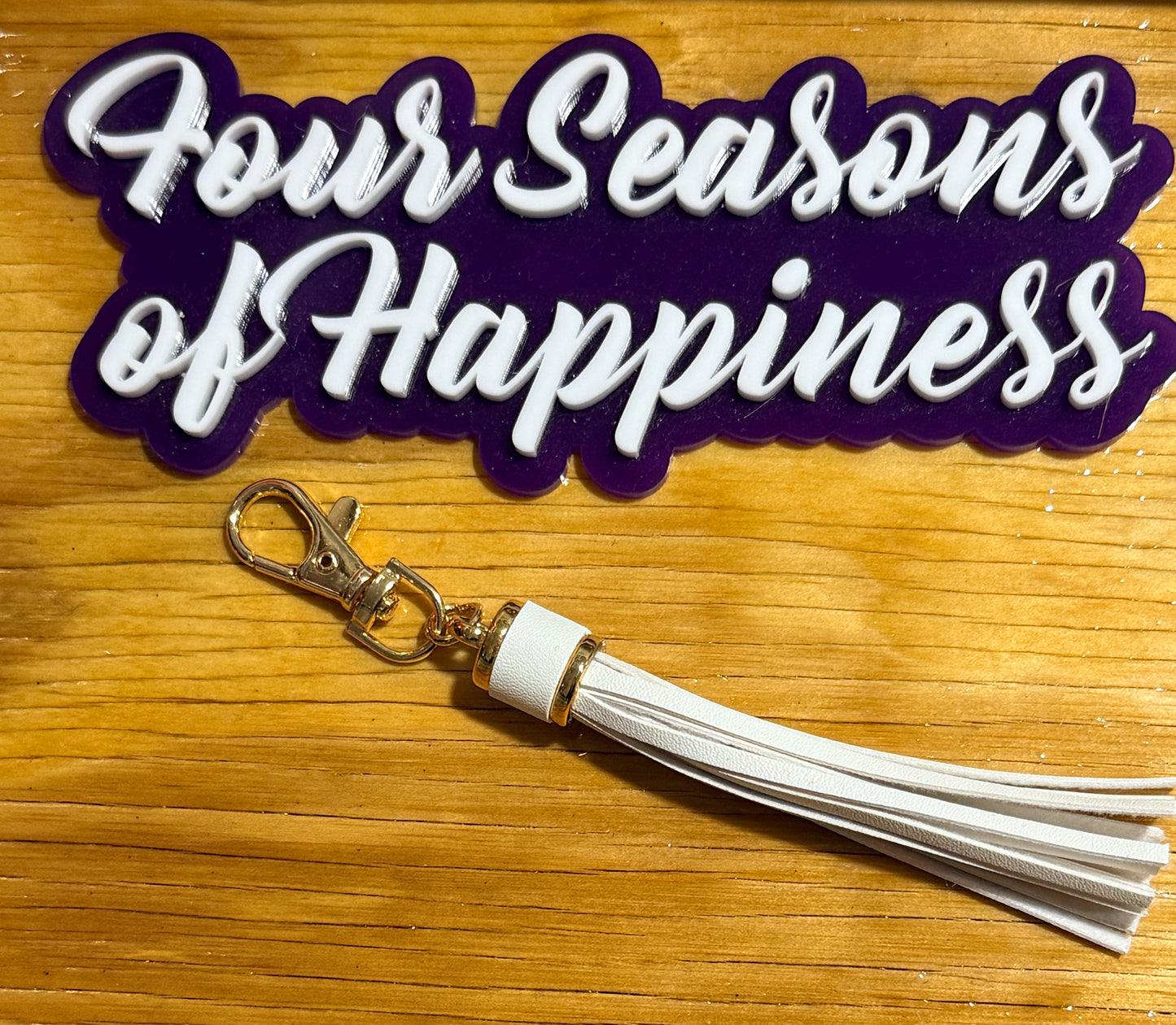 Create Happiness Tassel Keychain Charms – Colorful DIY Bag & Keychain Tassels | Four Seasons of Happiness Craft Collection