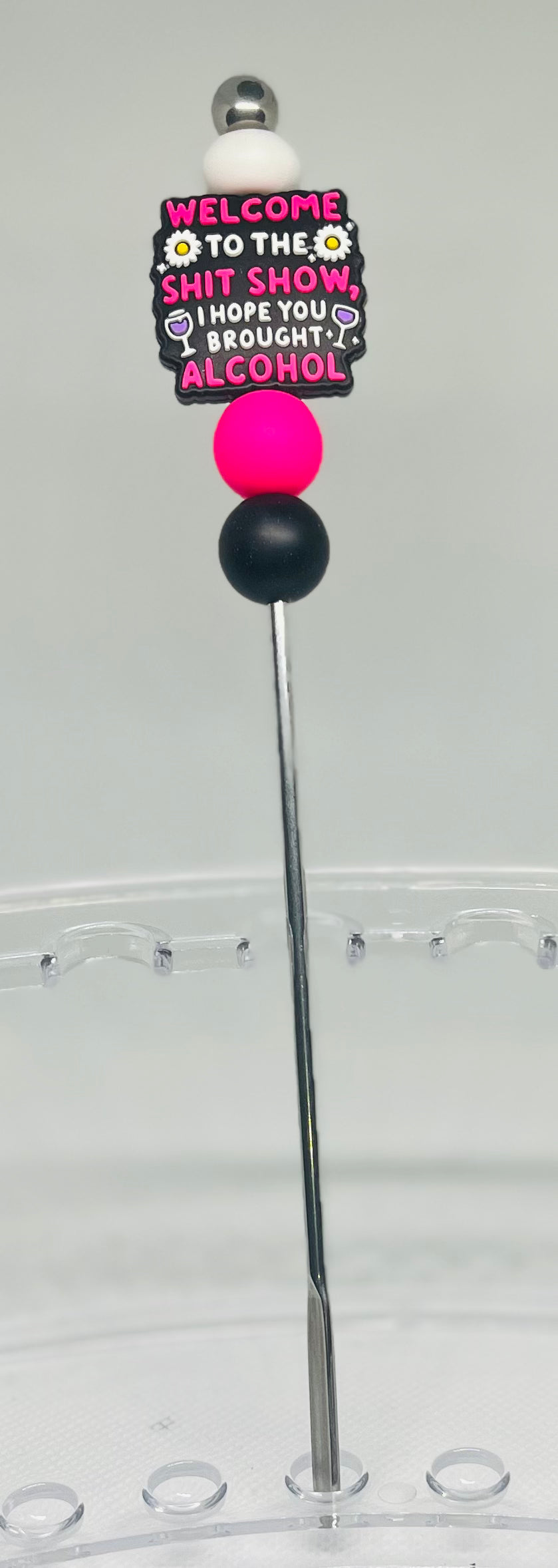 Stainless Steel Bead-able Multi Use Stir Stick Bead-able Hardware