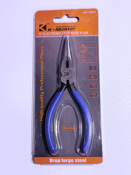5” Long Nose Pliers for Jewelry Making & Crafting – Precision Beading Pliers, Electronic Needle Nose Tool, DIY Craft Tool for Wire, Beads & Small Projects