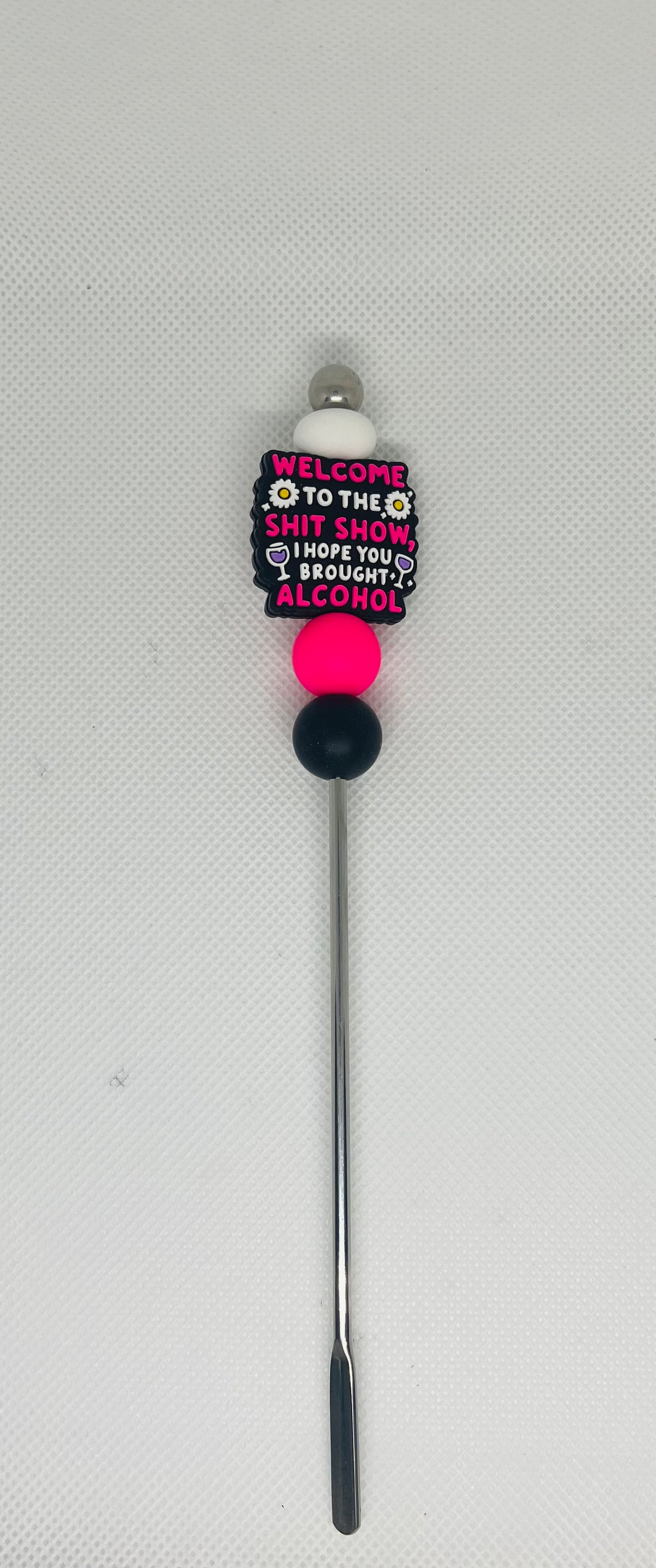 Stainless Steel Bead-able Multi Use Stir Stick Bead-able Hardware