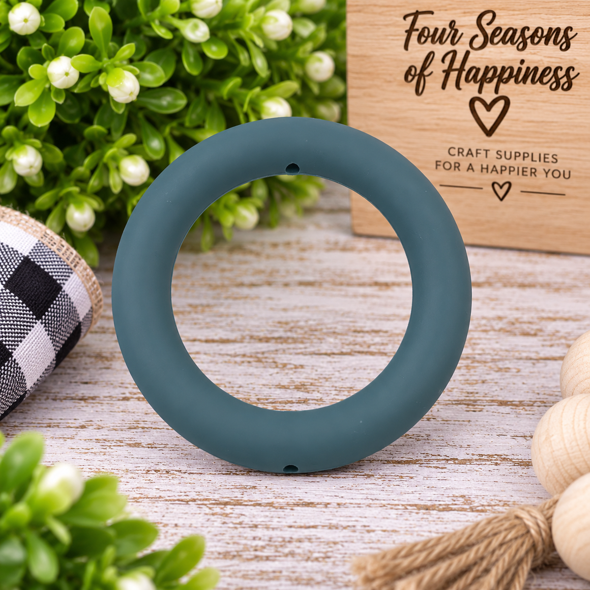 65mm Silicone Ring Bead – Multiple Colors – Sold Individually | FSOH