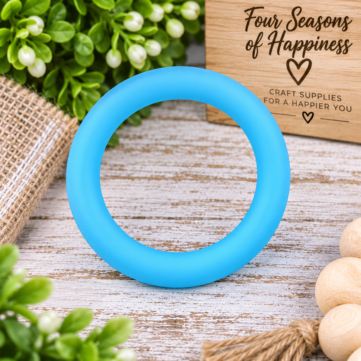 65mm Silicone Ring Bead – Multiple Colors – Sold Individually | FSOH