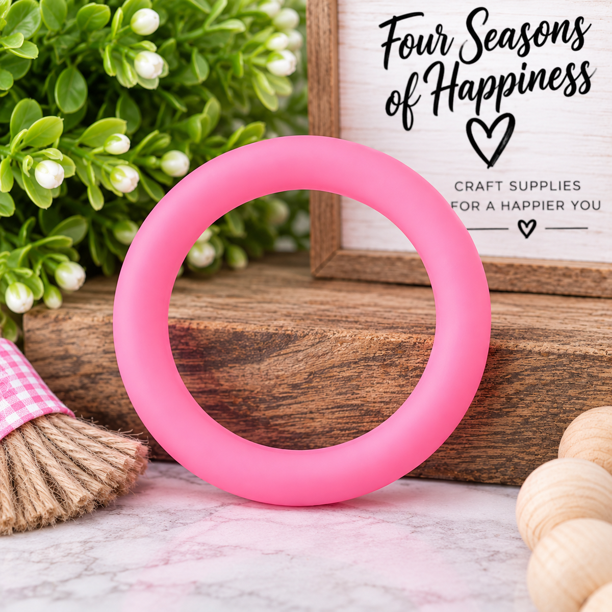 65mm Silicone Ring Bead – Multiple Colors – Sold Individually | FSOH