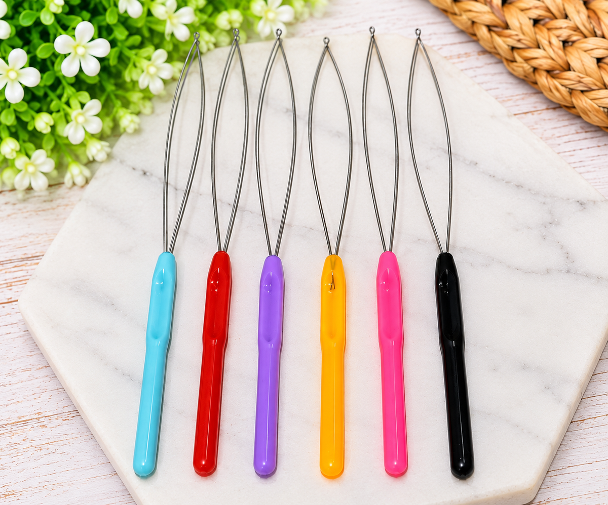 Colorful 22cm Wire Loop Bead Needle Threader | Beading Tool | Sold Individually