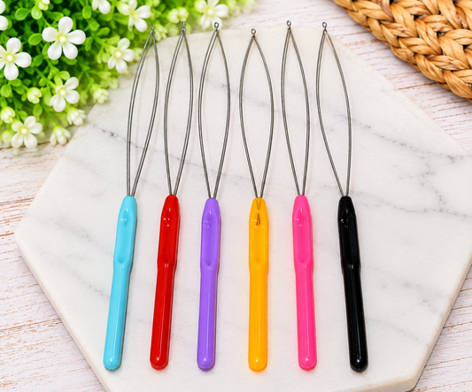 Colorful 22cm Wire Loop Bead Needle Threader | Beading Tool | Sold Individually
