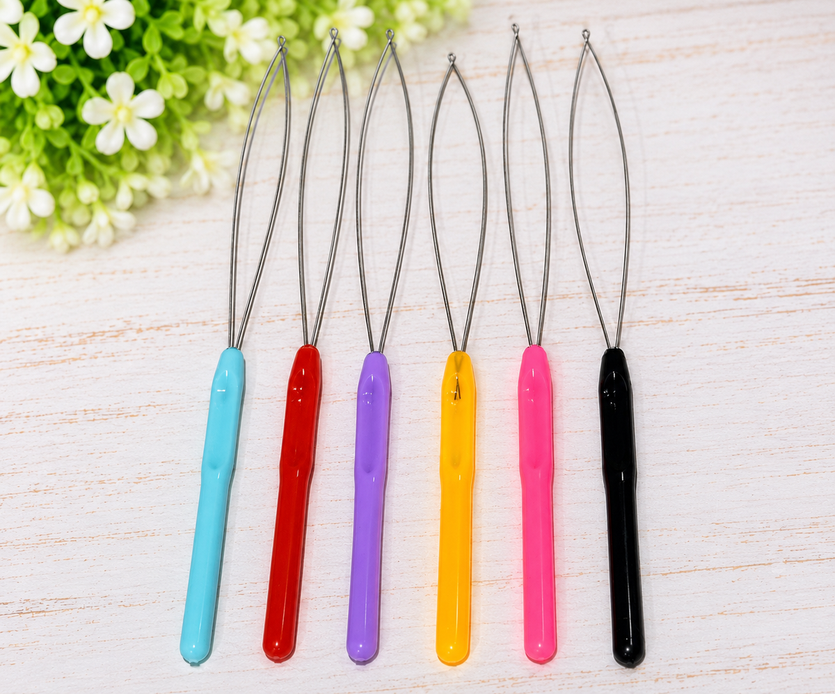 Colorful 22cm Wire Loop Bead Needle Threader | Beading Tool | Sold Individually