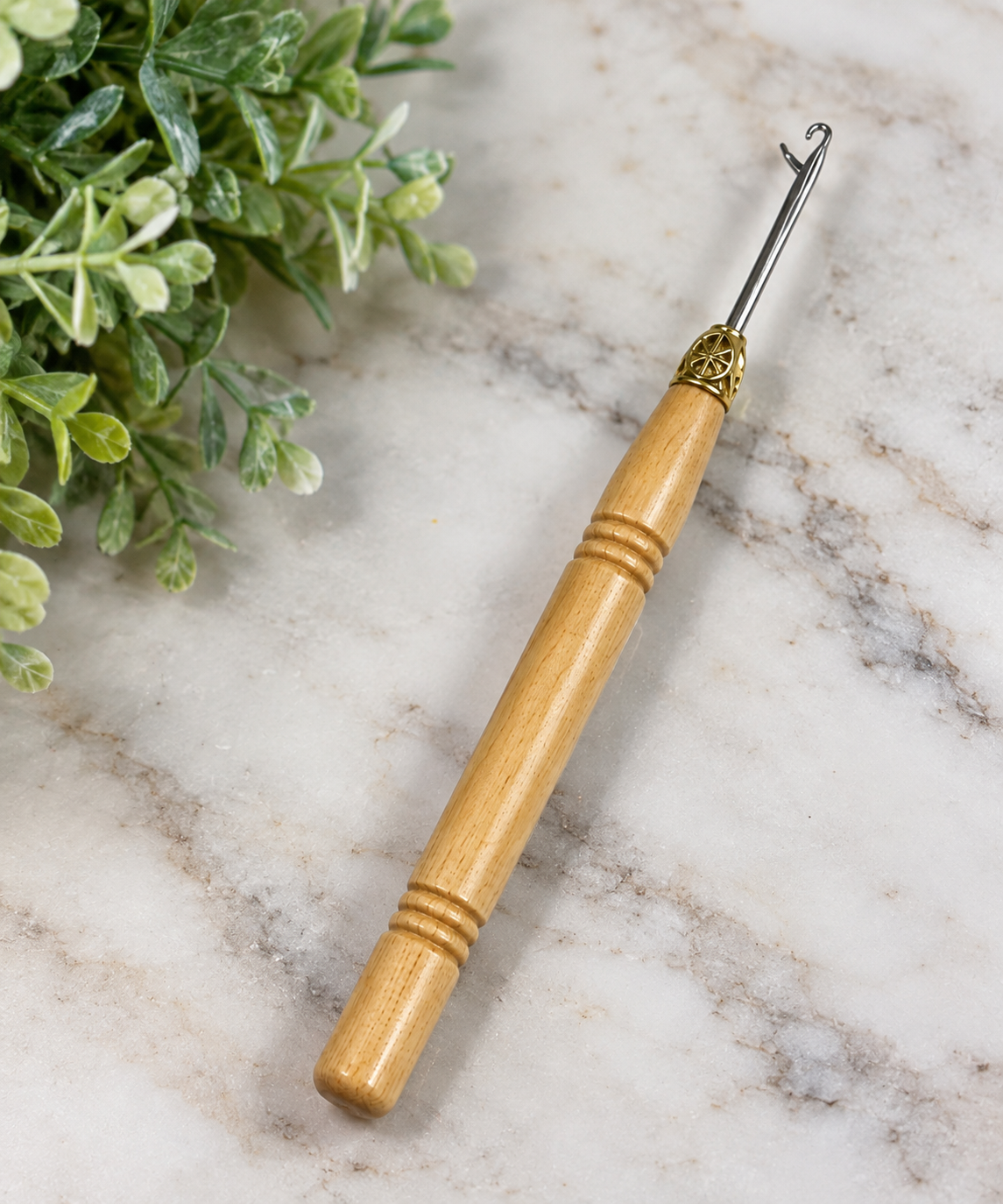 Wood Handle Needle Hook Tool – Beading, Jewelry Making & DIY Crafts