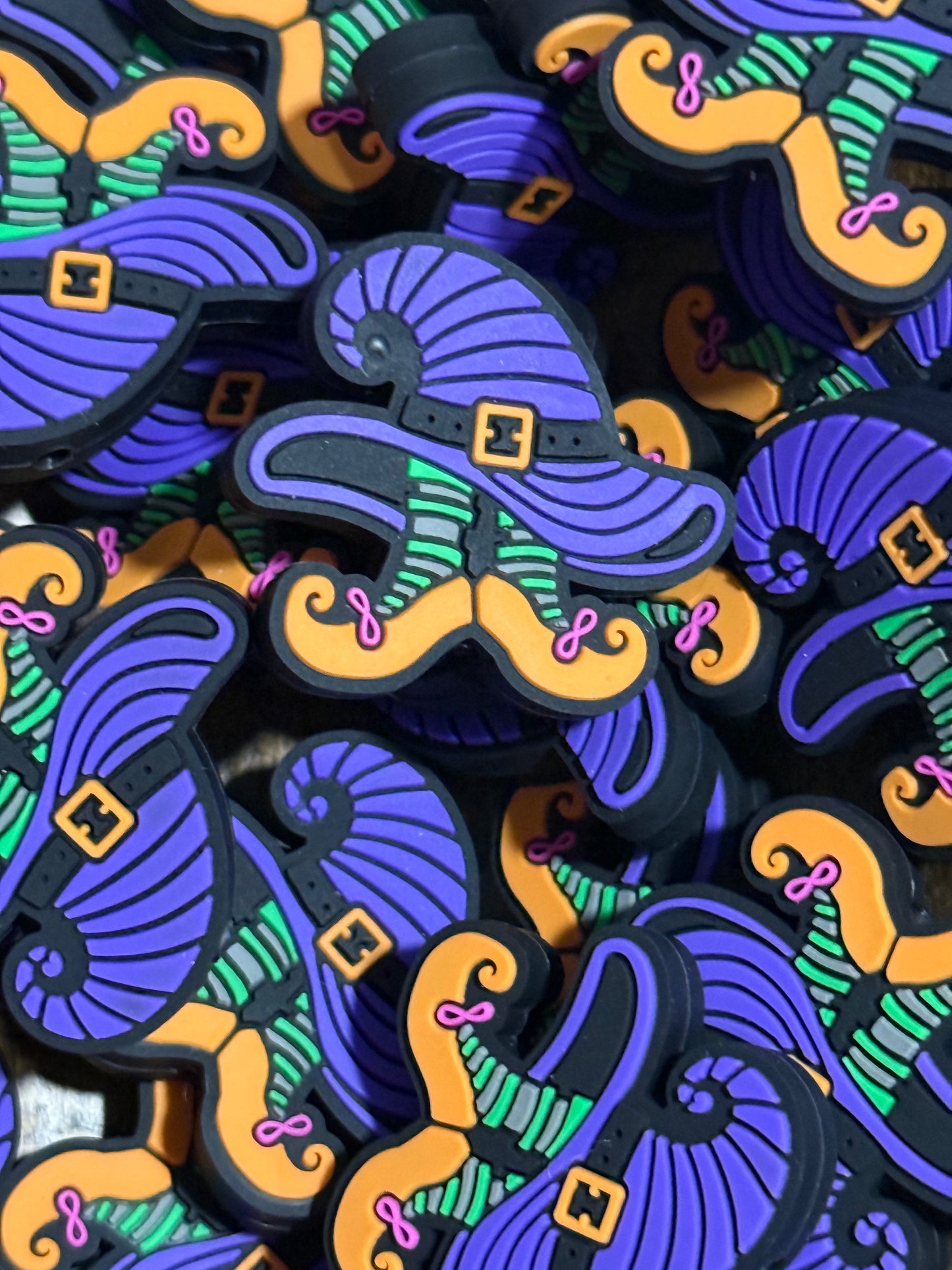 Witch’s Hat Halloween Silicone Focal Bead