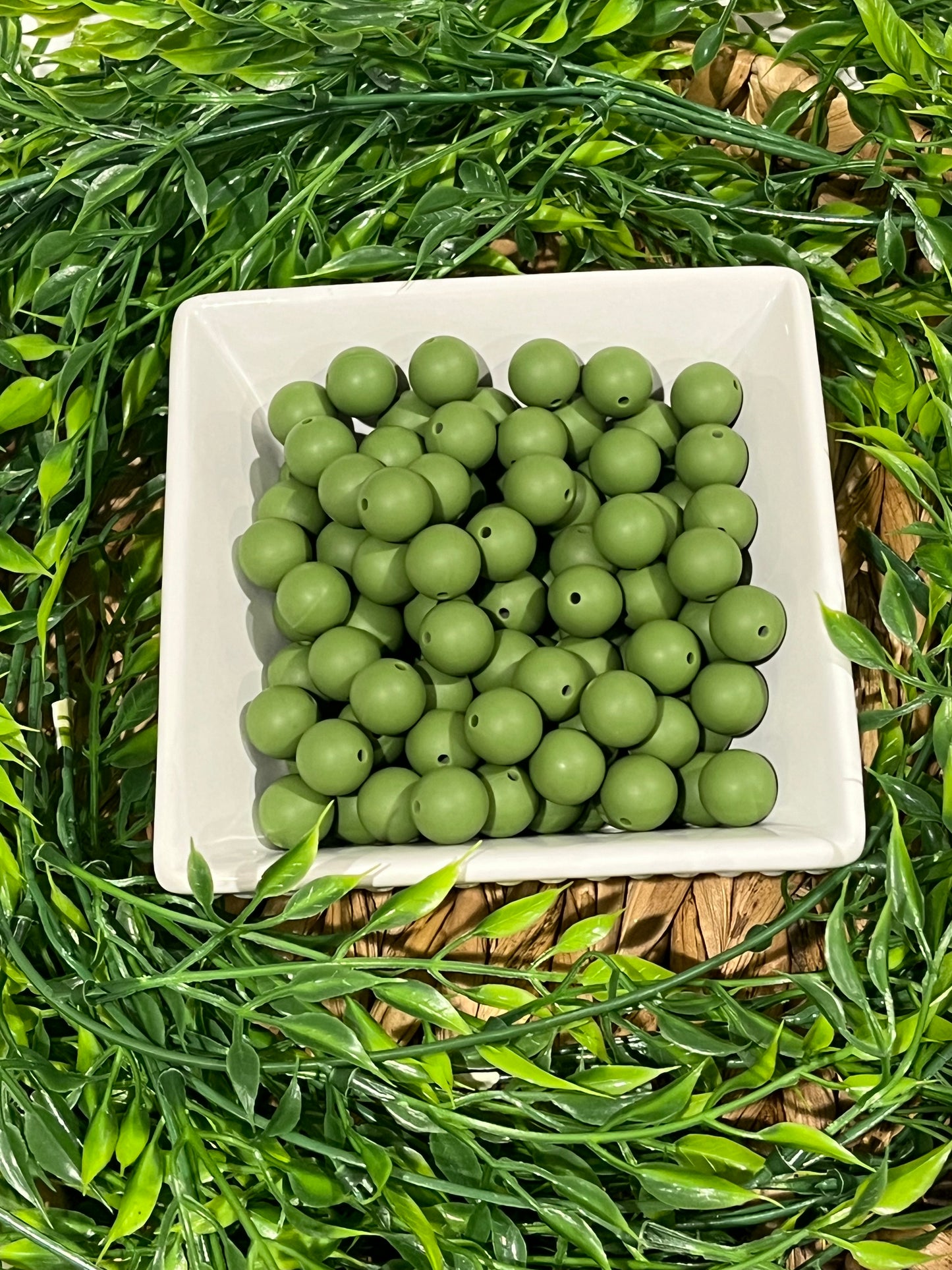 15mm Silicone Bead Solid Color Bead Multicolor Options Beading Crafting