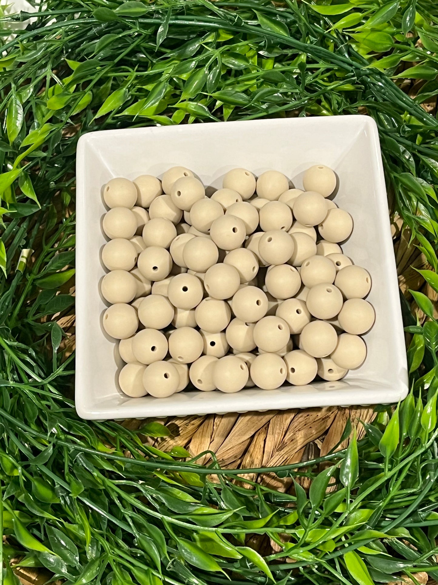 15mm Silicone Bead Solid Color Bead Multicolor Options Beading Crafting