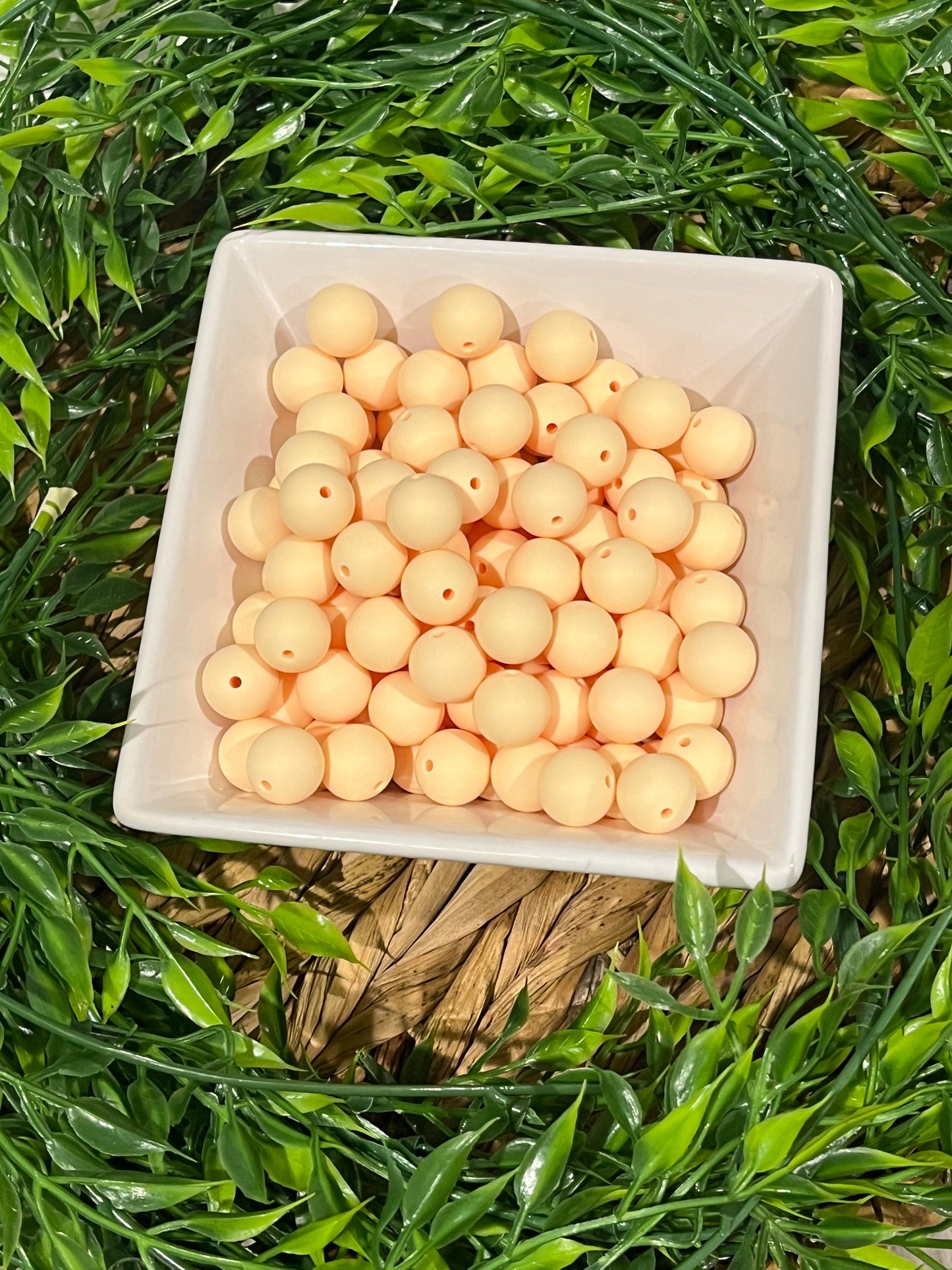 15mm Silicone Bead Solid Color Bead Multicolor Options Beading Crafting