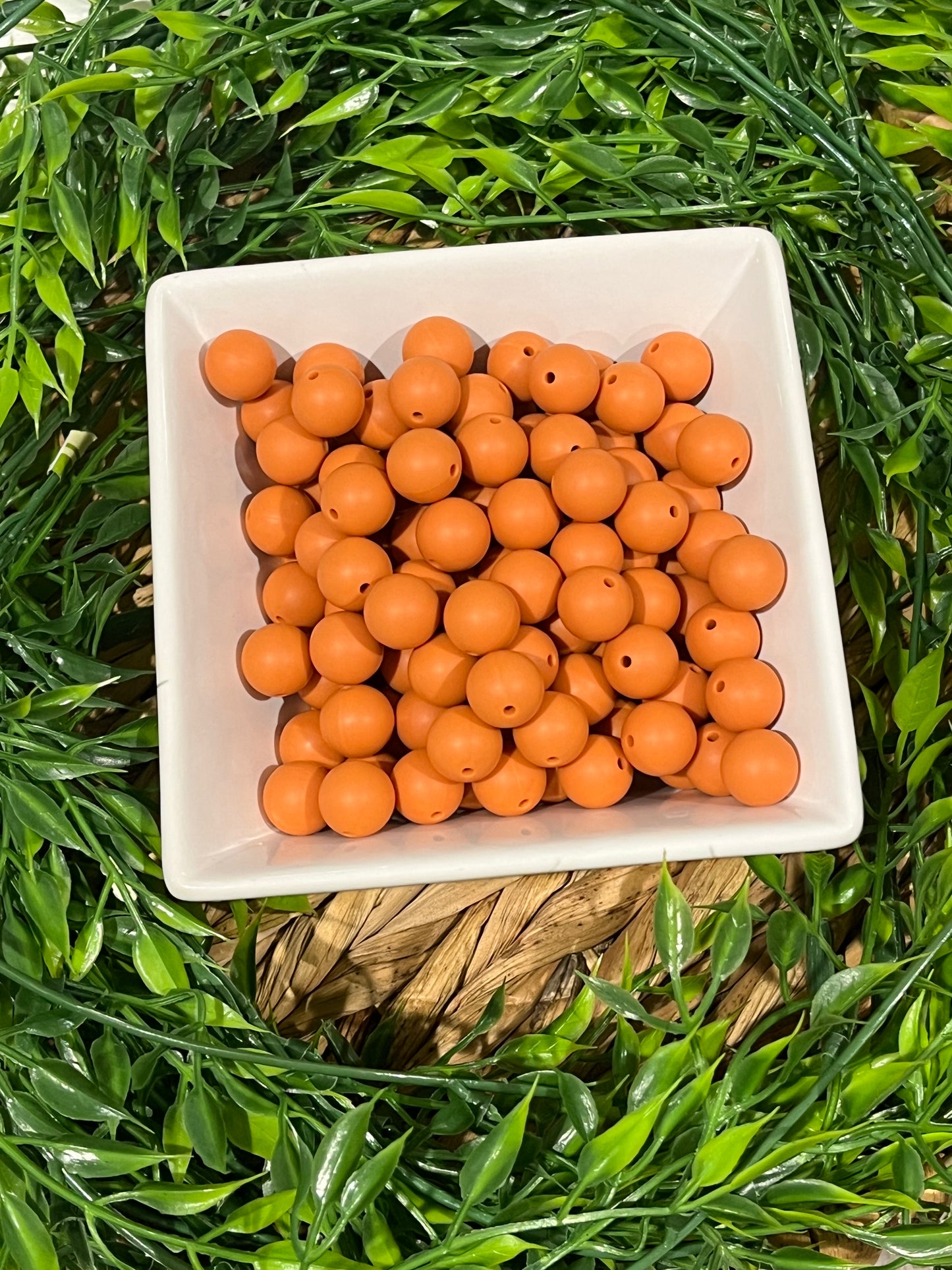 15mm Silicone Bead Solid Color Bead Multicolor Options Beading Crafting