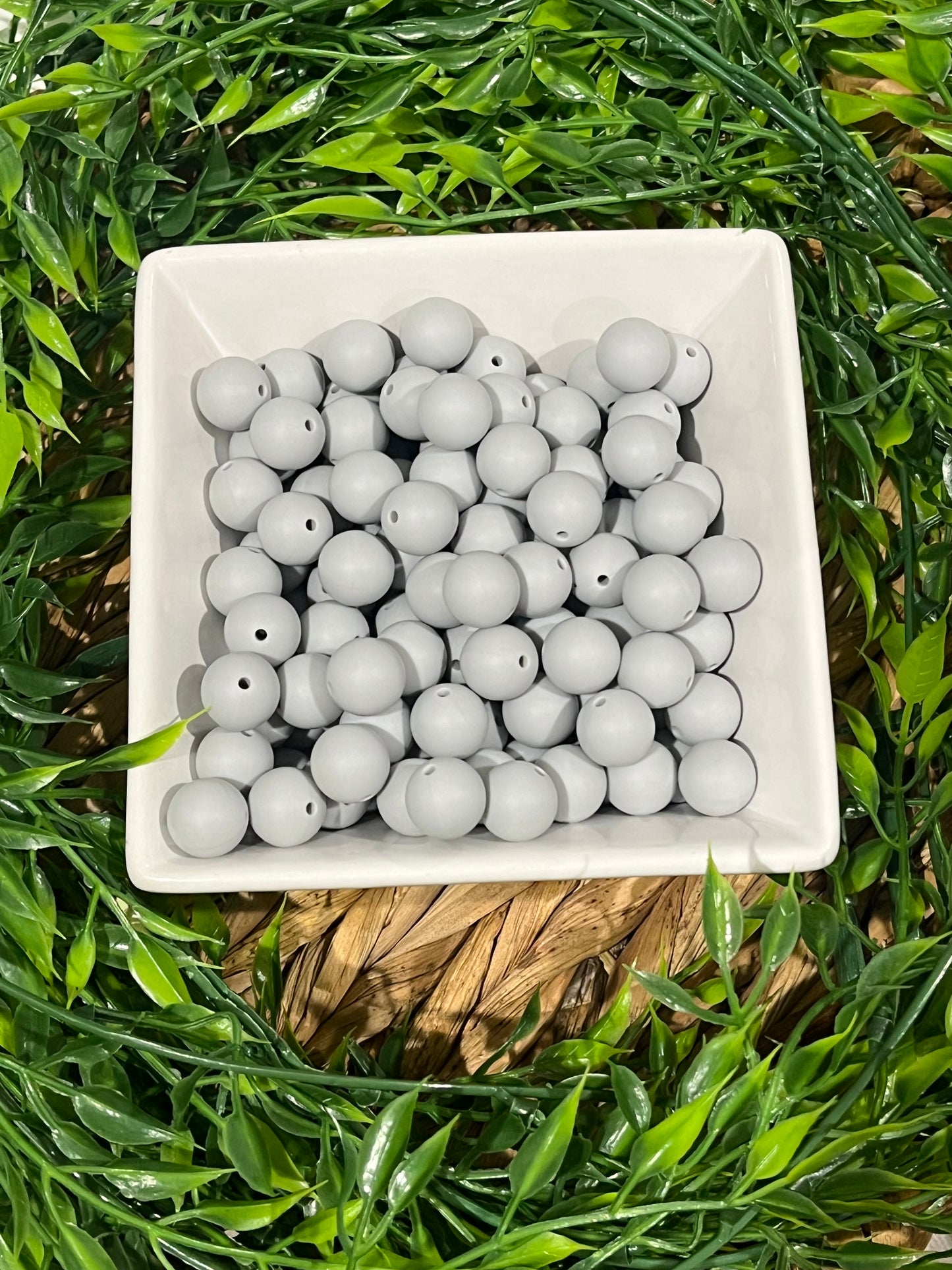 15mm Silicone Bead Solid Color Bead Multicolor Options Beading Crafting