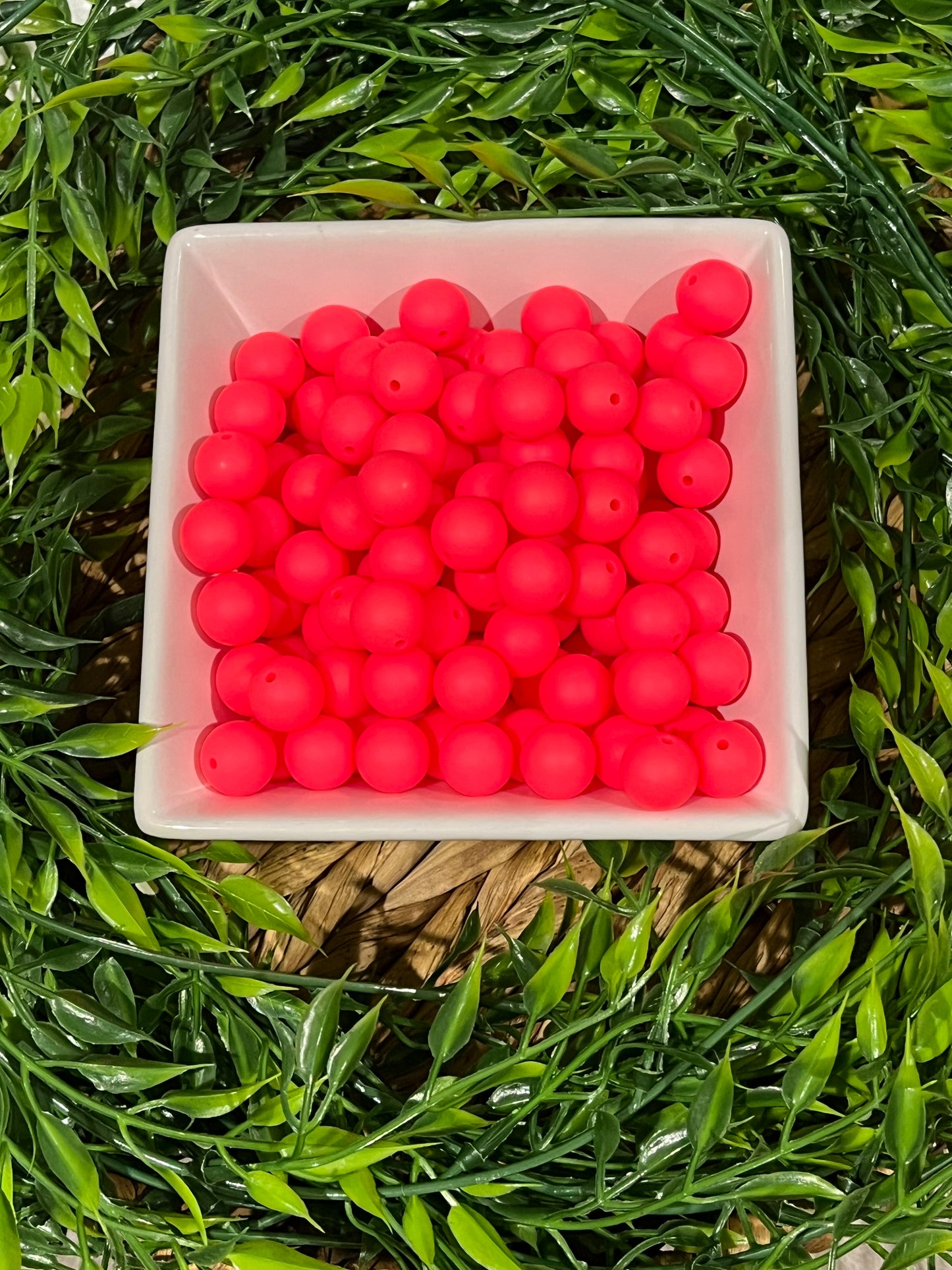 15mm Silicone Bead Solid Color Bead Multicolor Options Beading Crafting